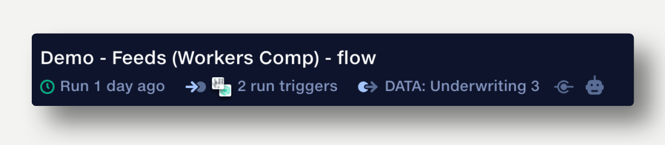 Metadata bar
